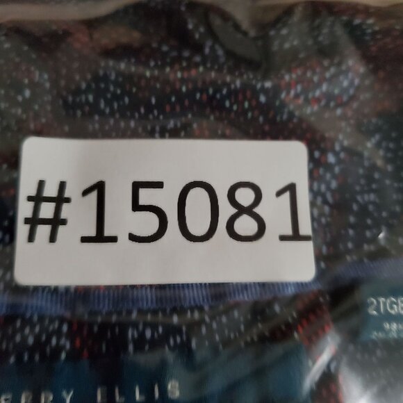 Perry Ellis Shirt Mens 2XLT Red & Black Print Long Sleeve Button-Up Stretch - Picture 9 of 9